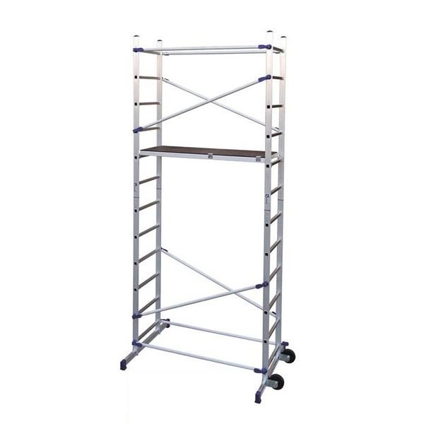 Facal - Echafaudage en Aluminium Haut. de travail 4,36 m - PINNA CLIC