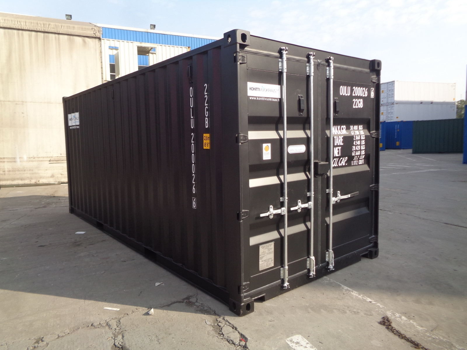 container 20 pieds occasion 1er voyage – Image 2