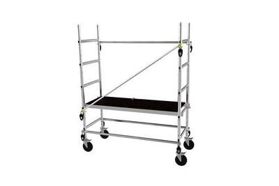 Echafaudage roulant aluminium 4. 7 m, cent 347703