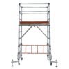 Élevâtes Echafaudage en aluminium hauteur de travail 3 m 10 marches