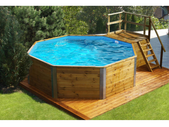 Piscine Bois Ronde ( hors équipement inclus )