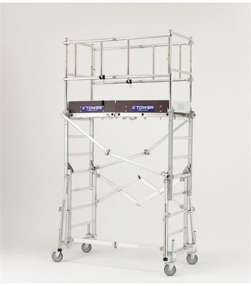 L'echafaudage roulant multifonction 2,4m/4,4m Hailo CombiLot – Image 3