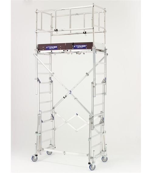 L'echafaudage roulant multifonction 2,4m/4,4m Hailo CombiLot – Image 2