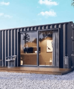 Habitation modulaire T0: Écologique et Durable