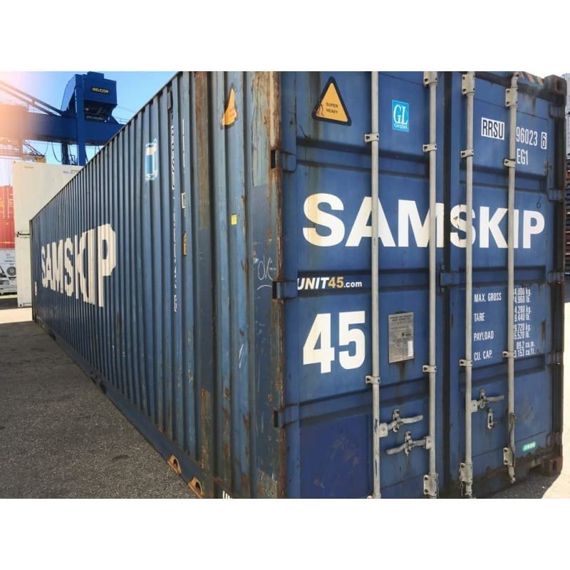 Container 45 Pieds High Cube pallet wide 45 pieds occasion – Image 2