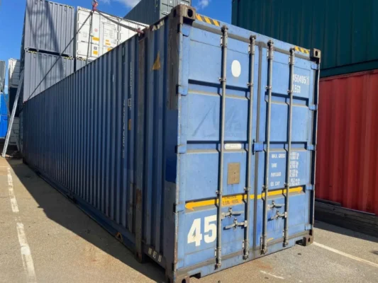 Conteneur maritime 45 Pieds HIGH CUBE Pallet Wide